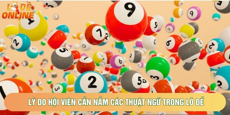Lý do hội viên cần nắm các thuật ngữ trong lô đề Lý do hội viên cần nắm các thuật ngữ trong lô đề