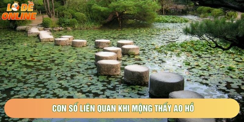 Con số liên quan khi mộng thấy ao hồ Con số liên quan khi mộng thấy ao hồ